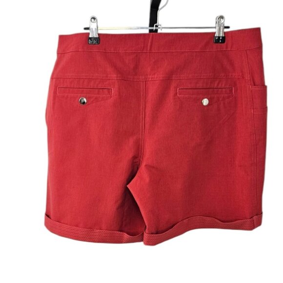 ZYIA Womens Not Just A Trail Short, Athletic, Outdoor, Gorpcore, Red, XXXL - Picture 2 of 8